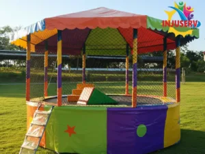 Cama Saltarina con techo 04