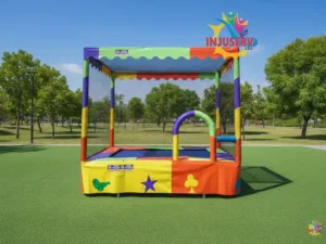 Cama Saltarina Cuadrada